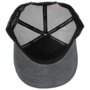 Casquette de camionneur en caoutchouc John Hatter Badass - Gris/Noir/Vert