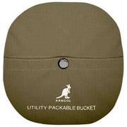 Chapeau Bob Pliable Multi-Utilitaire Kangol - Vert Olive Foncé