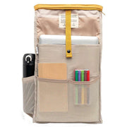 Lefrik Roll Mini Backpack - Mustard Yellow