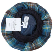 Locharron of Scotland Holyrood Modern Lambswool Tam - Bleu