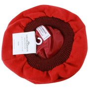 Locharron of Scotland Tam en laine d'agneau - Rouge écarlate