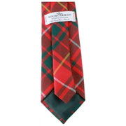 Locharron of Scotland Reiver Bruce Modern Tartan Tie - Rouge/Vert foncé