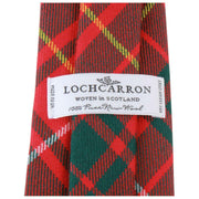 Locharron of Scotland Reiver Bruce Modern Tartan Tie - Rouge/Vert foncé