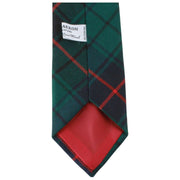 Locharron of Scotland Reiver Davidson Clan Cravate moderne - Vert/Bleu/Rouge