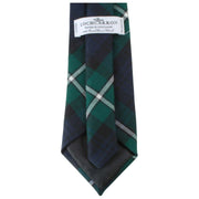 Locharron of Scotland Reiver Forbes Cravate moderne - Bleu/Vert/Blanc