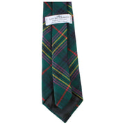Locharron of Scotland Reiver Kennedy Cravate Tartan Moderne - Vert/Marine/Rouge