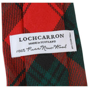Locharron of Scotland Reiver Kerr Cravate Tartan Moderne - Rouge/Vert