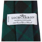 Locharron of Scotland Reiver MacKay Cravate Tartan Moderne - Vert/Marine