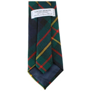 Locharron of Scotland Reiver MacLaren Cravate Tartan Moderne - Vert/Rouge/Jaune