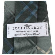 Locharron of Scotland Reiver Patriot Cravate tartan patinée - Gris/Bleu
