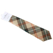 Cravate tartan Locharron of Scotland Reiver Saskatchewan - Beige/Noir/Rouge
