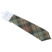 Locharron of Scotland Reiver Scott Cravate tartan patinée - Gris/Marron
