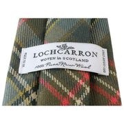 Locharron of Scotland Reiver Scott Cravate tartan patinée - Gris/Marron