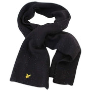 Coffret cadeau écharpe et bonnet Lyle & Scott Donegal - Noir de jais