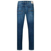 MAC Jeans Arne Jean en denim recyclé - Bleu foncé authentique modèle 3D