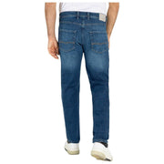 MAC Jeans Arne Jean en denim recyclé - Bleu foncé authentique modèle 3D