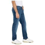 MAC Jeans Arne Jean en denim recyclé - Bleu foncé authentique modèle 3D