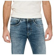 MAC Jeans Arne Jean en denim recyclé - Bleu moyen Authentique utilisé