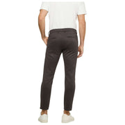 Pantalon en jersey imprimé MAC Jeans Griffin - Hot Fudged Brown