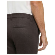 Pantalon en jersey imprimé MAC Jeans Griffin - Hot Fudged Brown