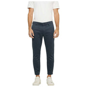MAC Jeans Griffin Pantalon En Jersey Imprimé - Sea Storm Blue