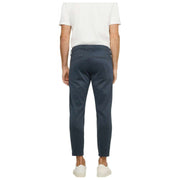 MAC Jeans Griffin Pantalon En Jersey Imprimé - Sea Storm Blue