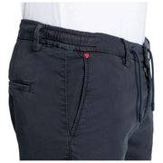 Short en jean MAC Jeans Jog'N Jersey - Bleu nuit