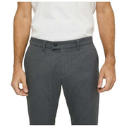 Pantalon MAC Jeans Lennox Woolly Herringbone - Gris Pierre