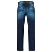 MAC Jeans Rick Vintage Denim Jeans - Bleu Foncé Authentique 3D Utilisé