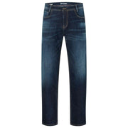MAC Jeans Rick Vintage Denim Jeans - Bleu Foncé Authentique Occasion