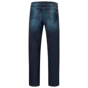 MAC Jeans Rick Vintage Denim Jeans - Bleu Foncé Authentique Occasion