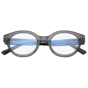 Lunettes de lecture MessyWeekend Frost Blue Light - Transparent/Gris cendré