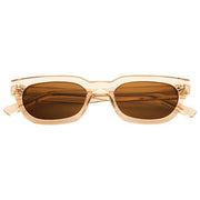 MessyWeekend Jenner Lunettes de lecture à lumière bleue - Marron/Beige pêche