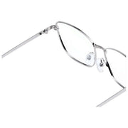 Lunettes de lecture MessyWeekend Meryl à lumière bleue - Transparent/argenté