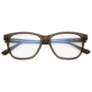 Lunettes de lecture MessyWeekend Remy à lumière bleue - Transparent/Vert olive