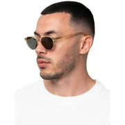 MessyWeekend Ryan Sunglasses - Champagne/Green