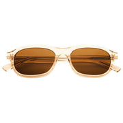 Lunettes de lecture MessyWeekend Travis à lumière bleue - Marron/Beige pêche