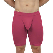 Obviously EliteMan Boxer Brief 9inch Leg - Brick Red