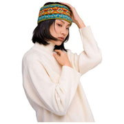 Bandeau Fair Isle en poudre - Mélange Sarcelle
