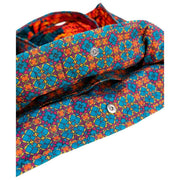 Sac fourre-tout matelassé en velours Powder Lux - Bleu chrysanthème