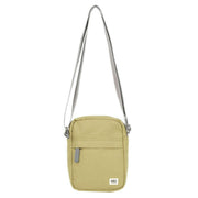Roka Bond Recycled Canvas Cross Body Bag - Khaki Green