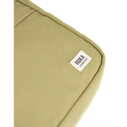 Roka Bond Recycled Canvas Cross Body Bag - Khaki Green