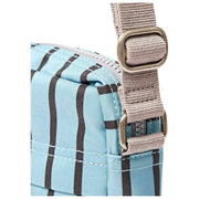 Sac à bandoulière en toile recyclée Roka Bond - Rayure bleue