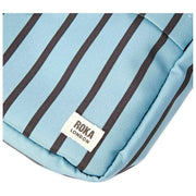 Sac à bandoulière en toile recyclée Roka Bond - Rayure bleue