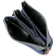 Roka Carnaby Small Recycled Canvas Wallet - Future Dusk Purple