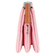 Roka Carnaby Small Recycled Canvas Wallet - Rose Pink