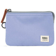 Roka Carnaby Small Recycled Canvas Wallet - Thistle Purple
