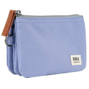 Roka Carnaby Small Recycled Canvas Wallet - Thistle Purple