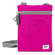 Roka Chelsea Sustainable Nylon Pocket Sling Bag - Candy Pink