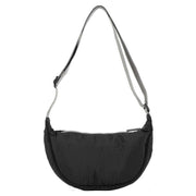 Roka Farringdon Recycled Taslon Slouchy Bag - Black